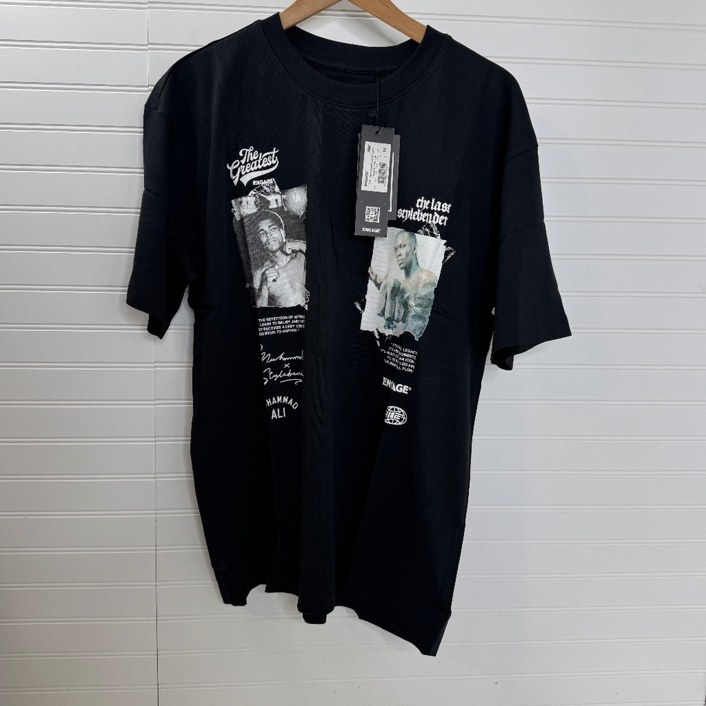 NEW Engage T Shirt Muhammad Ali Icons Medium MMA Boxing
